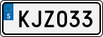 License plate of Sweden, Regular plates