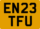 License plate of the United Kingdom, 2001 year system