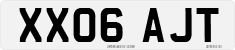 License plate of the United Kingdom, 2001 year system