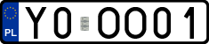 License plates of Poland, Vanity Plates