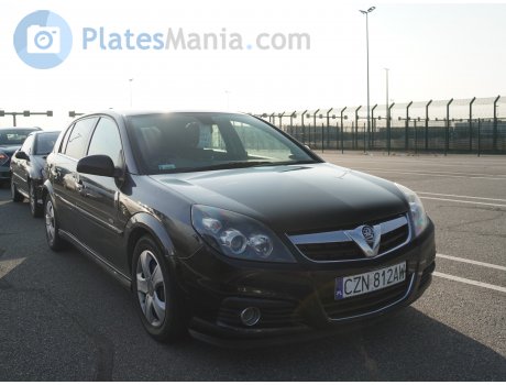 CZN 812AW, Vauxhall Signum