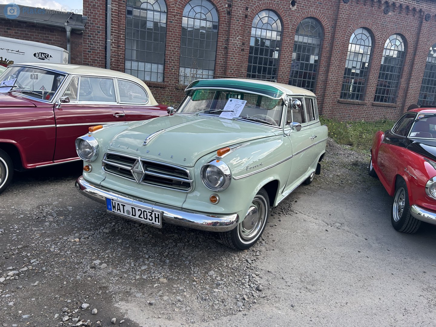 WAT D 203 H, Borgward Isabella 1st gen 3-door Combi, 1955–1961 (–1965 for LATAM-market)