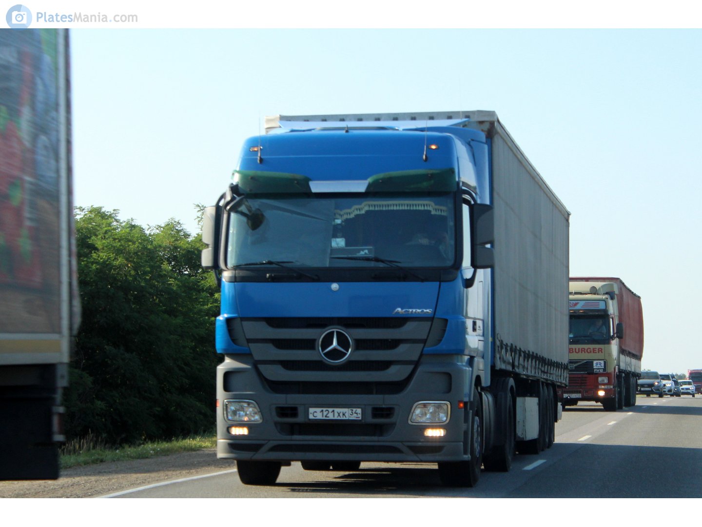 с 121 хк 34, Mercedes-Benz Actros 2nd gen (MP2/MP3), 2002–2020