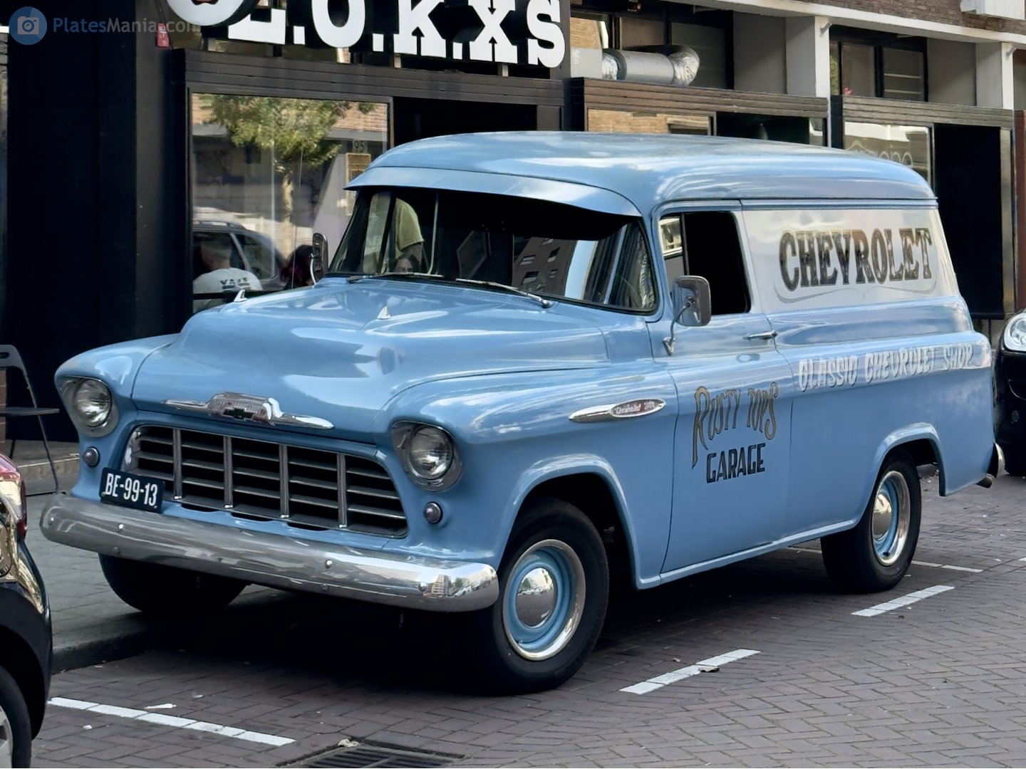 BE-99-13, Chevrolet Task Force Light-Duty 3000 Panel Van (A-body), 1955–1957