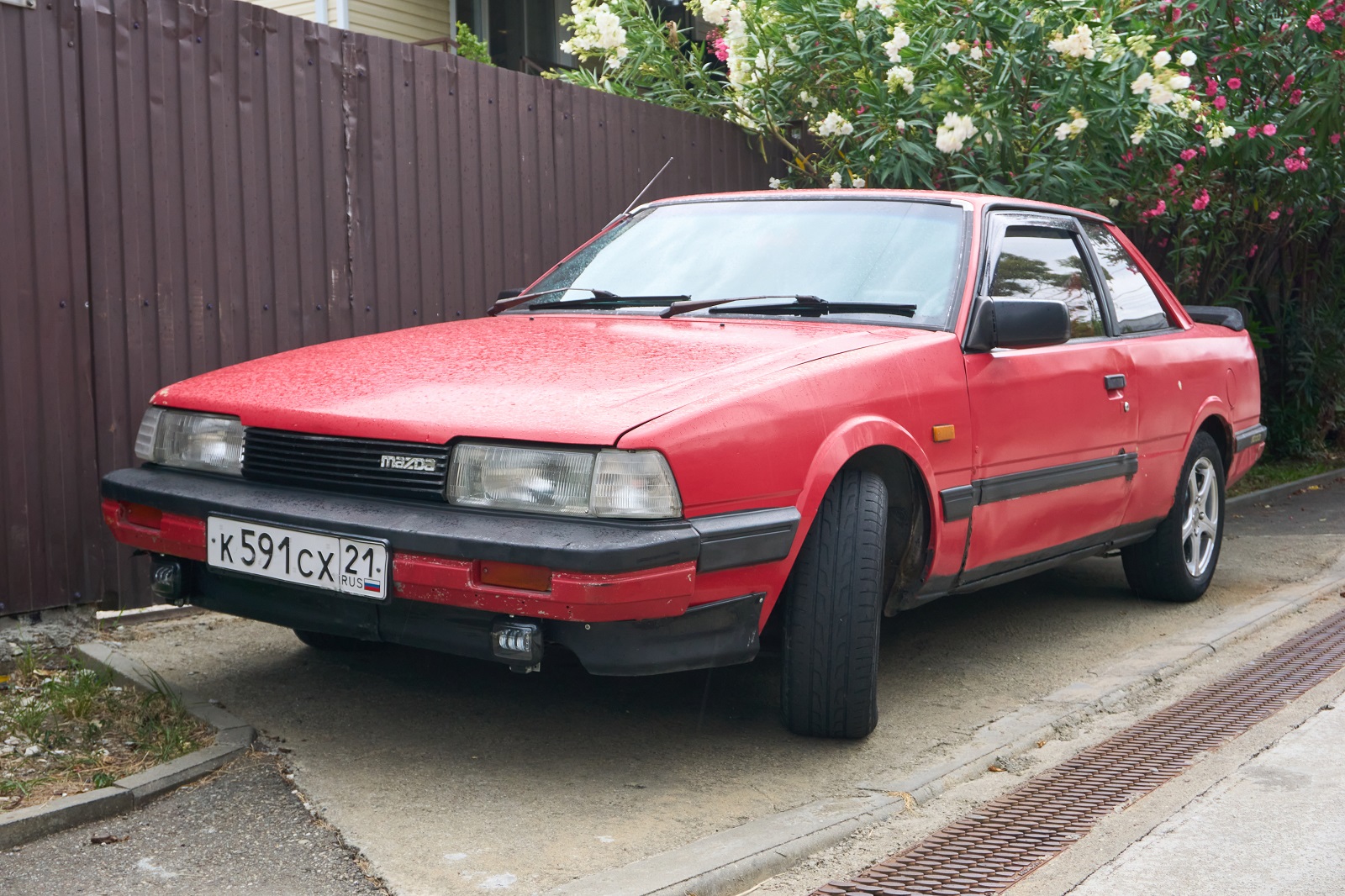 к 591 сх 21, Mazda Capella 3rd gen Coupé (GC), 1982–1987