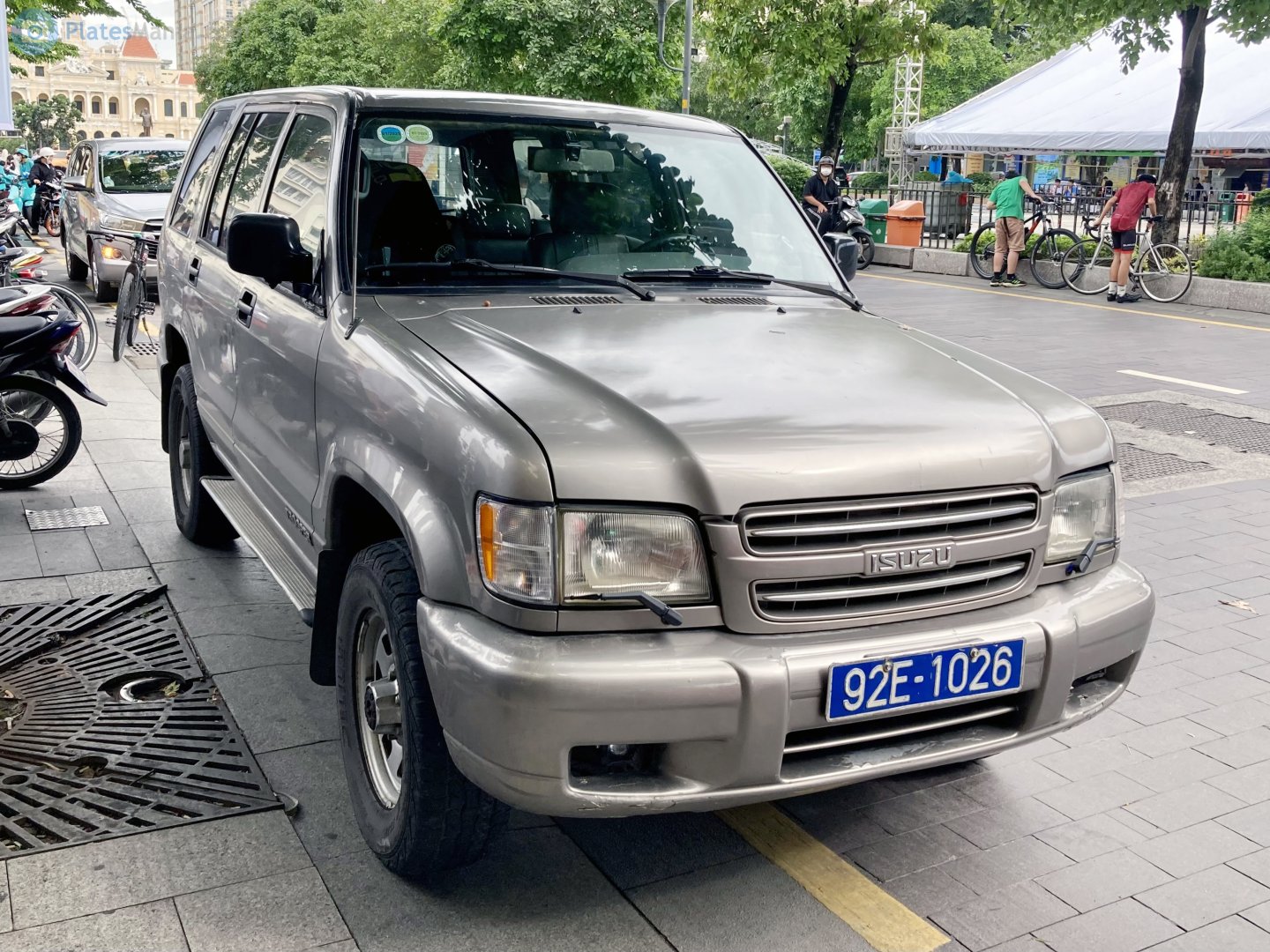 92E-1026, Isuzu Trooper 2nd gen, 5-door, 1991-2002