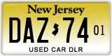New Jersey, Dealer (ABC-1234/12-ABC34/1234-ABC)