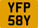 License plate of the United Kingdom, 1963 year system
