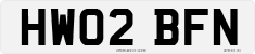 License plate of the United Kingdom, 2001 year system