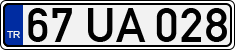 License plate of Turkey, Regular plates