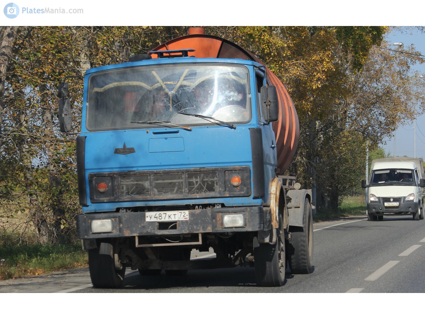 у 487 кт 72, MAZ 5433 1st gen, 1987–1998