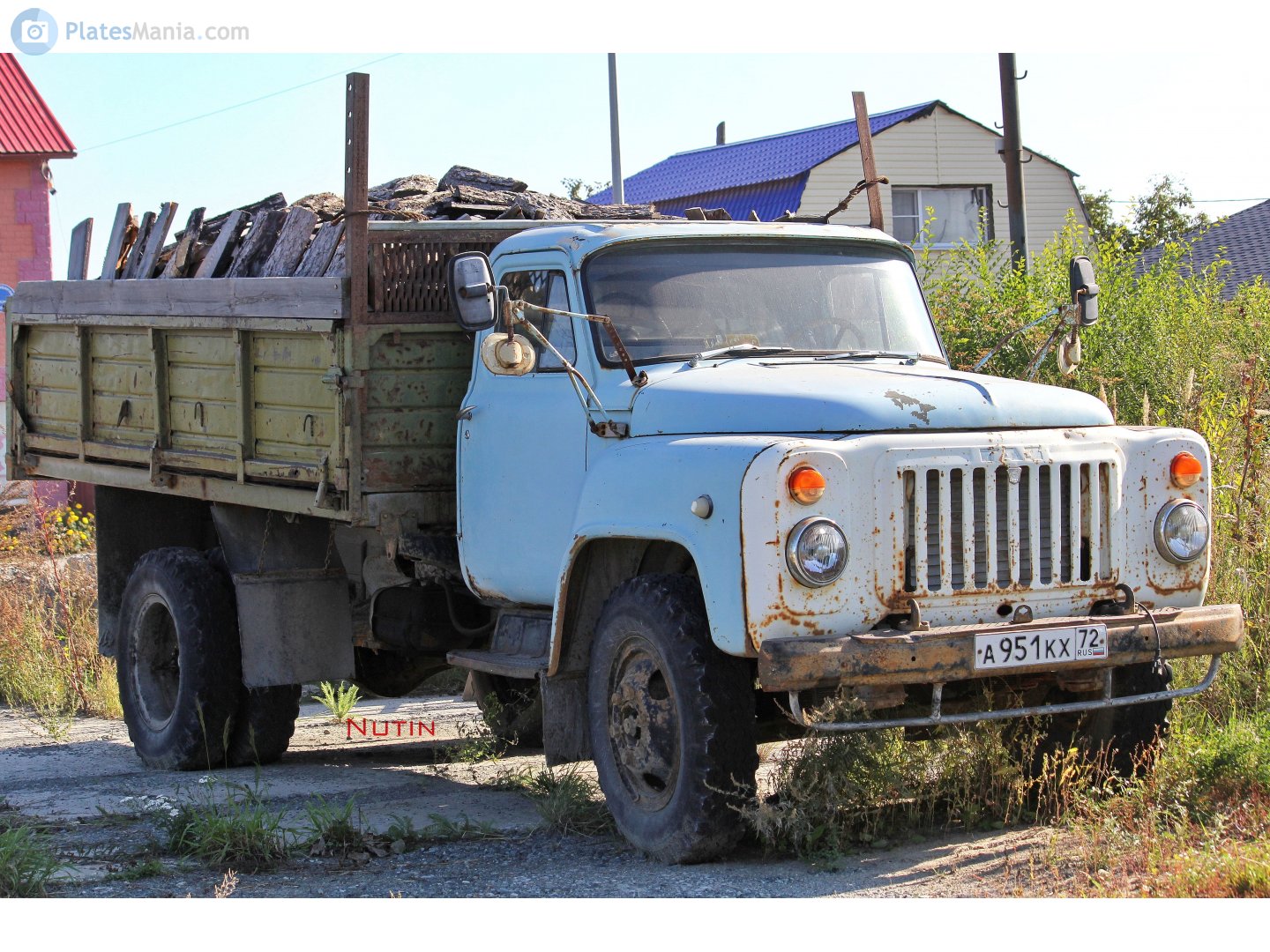 а 951 кх 72, GAZ 52/53 САЗ-53Б, 1966–1984
