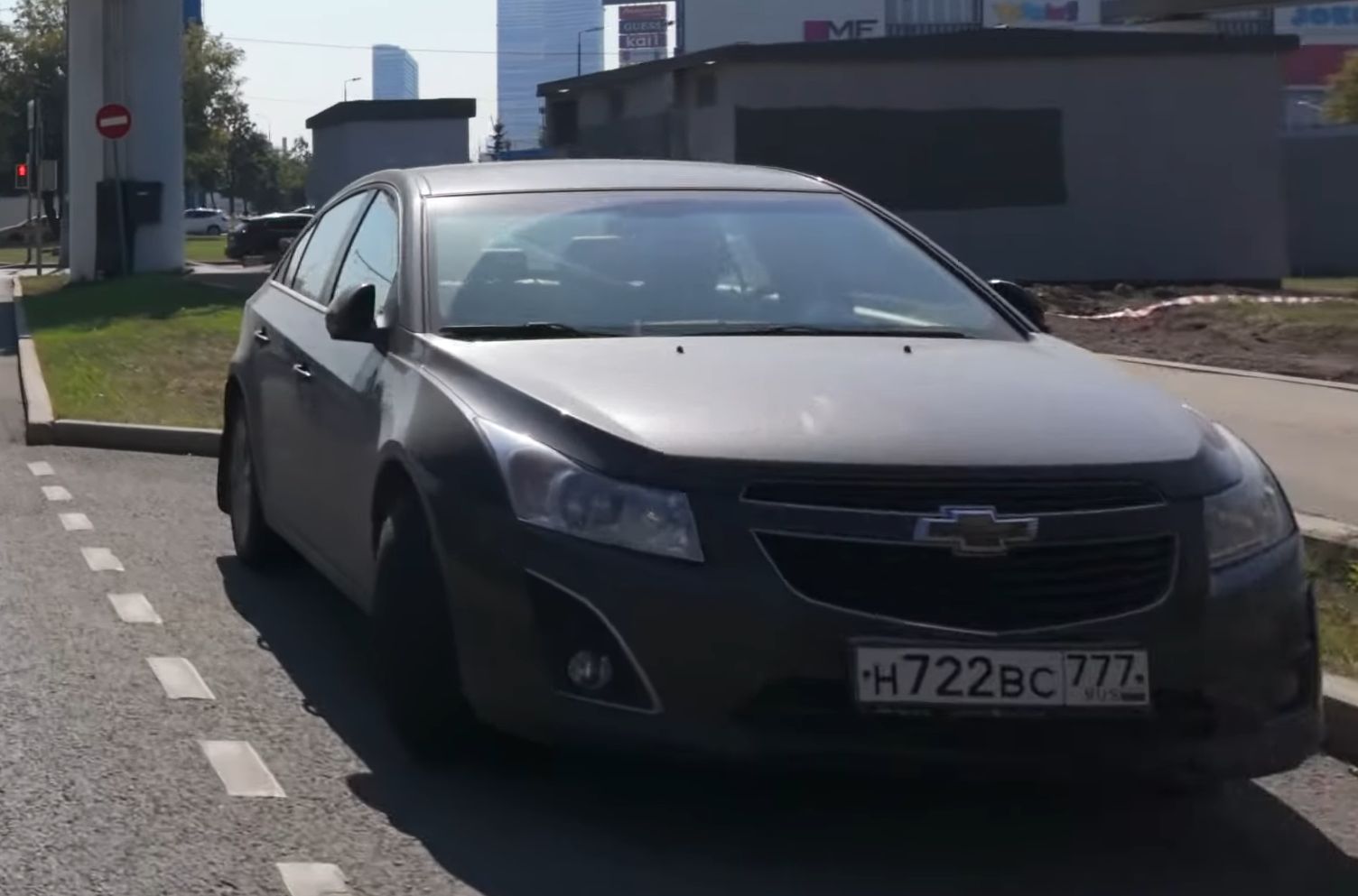 н 722 вс 777, Chevrolet Cruze 1st gen Sedan (J300), 2008–2016