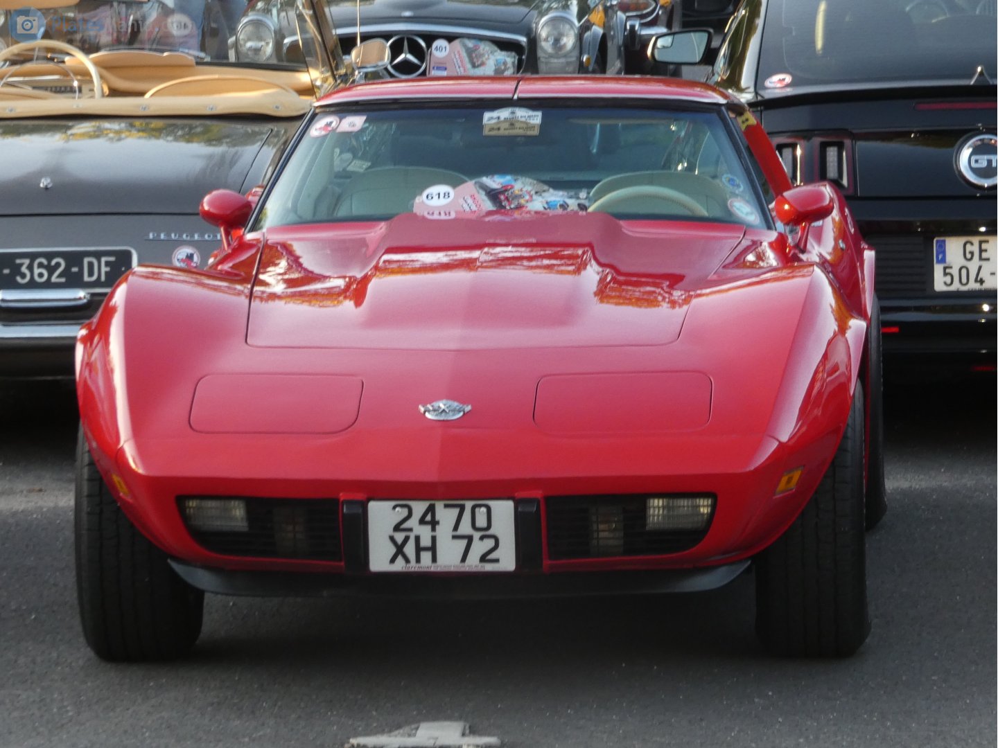2470 XH 72, Chevrolet Corvette 3rd gen Coupé (C3; 1YZ), 2nd facelift, 1977–1979