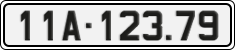 License plate of Vietnam, Cars