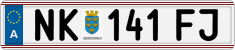 License plate of Austria, Regular plates