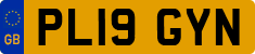 License plate of the United Kingdom, 2001 year system