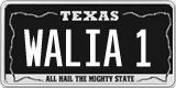 Texas, Vanity Plates