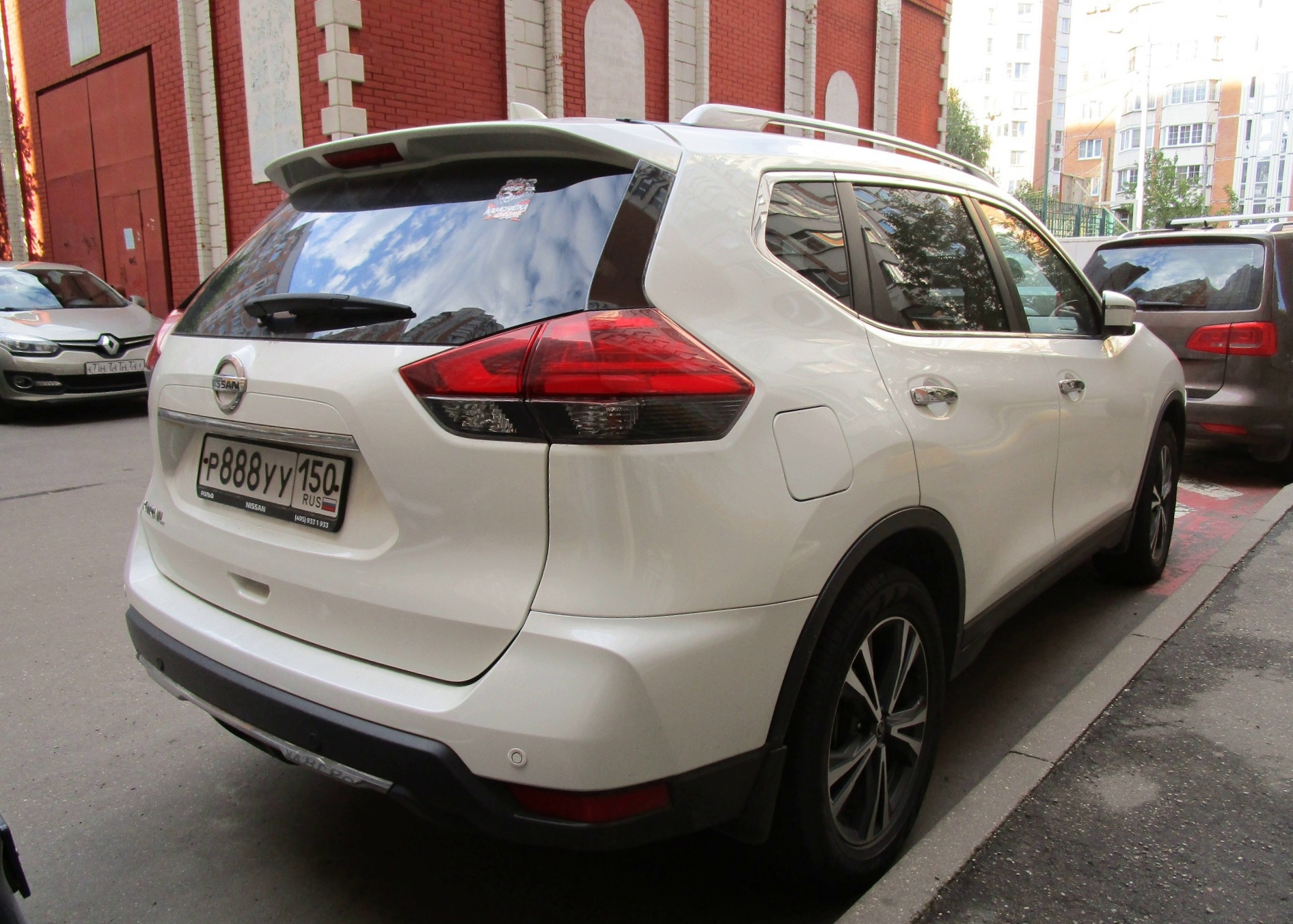 р 888 уу 150, Nissan X-Trail 3rd gen (T32), facelift, 2017–2022