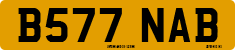 License plate of the United Kingdom, 1983 year system