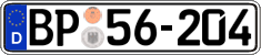 German license plate, Authorities and federal agencies