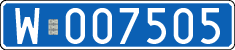License plates of Poland, Diplomatic
