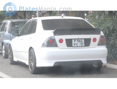 р562рс93, Toyota Altezza