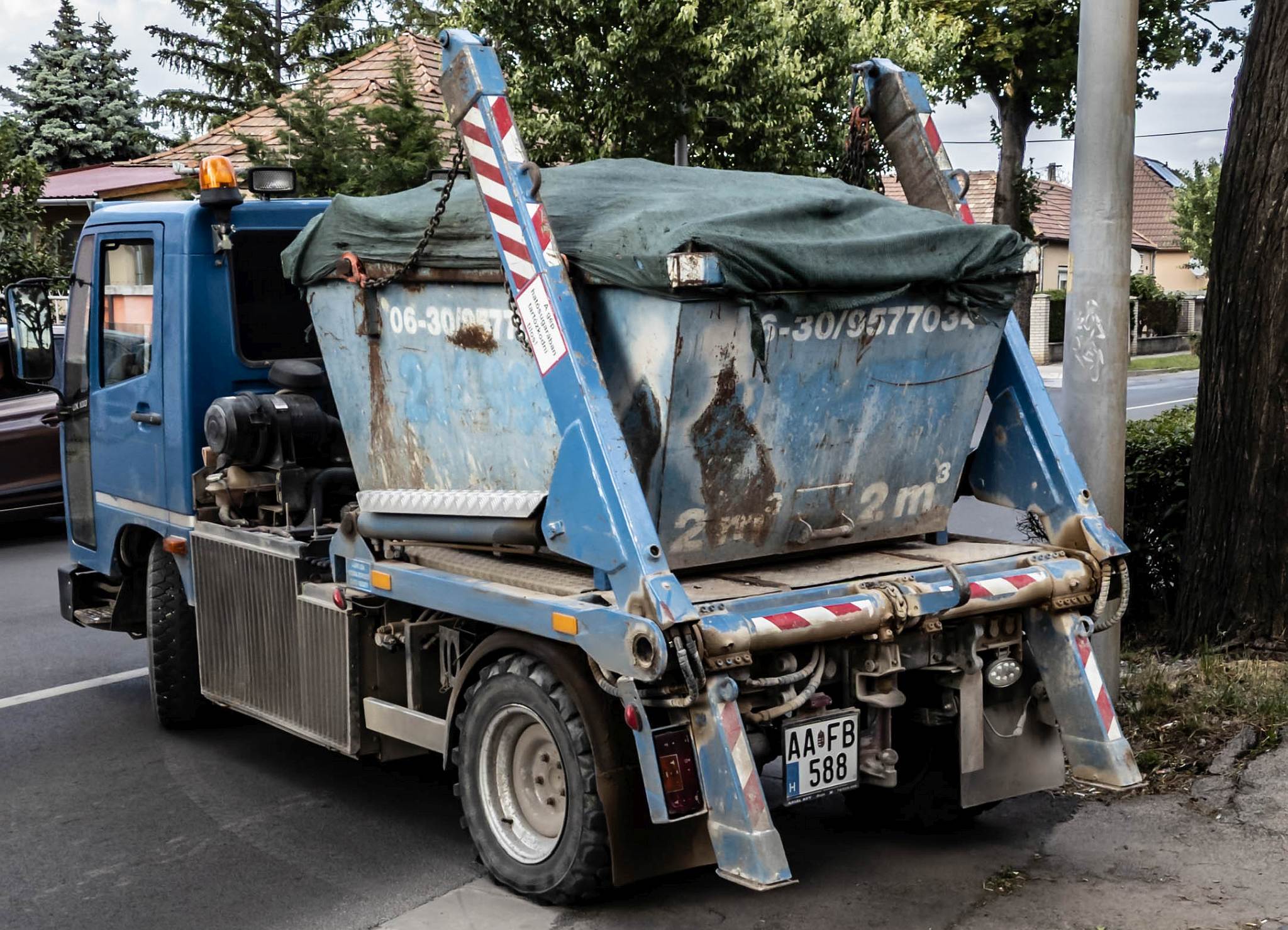 AA FB-588, Mercedes-Benz Unimog 409 Light Equipment Carrier, 1996­–1998