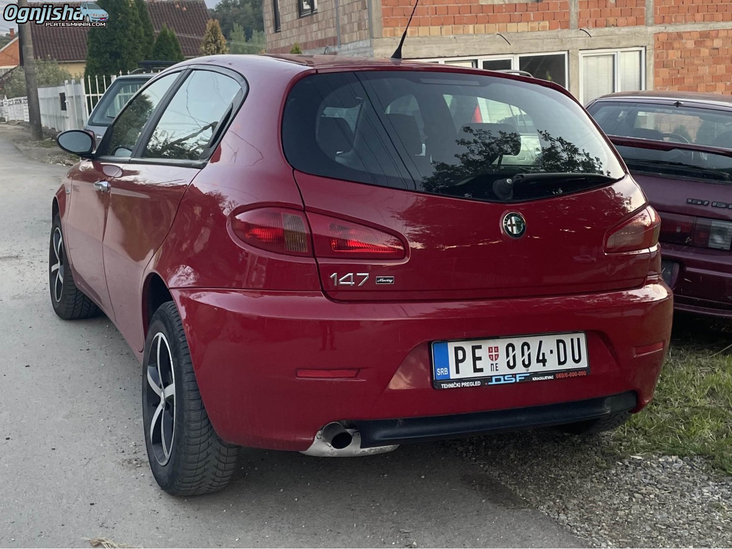 PE 004-DU, Alfa Romeo 147 1st gen 5-door Hatch (937B), facelift, 2004–2010