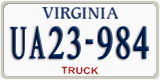 Virginia, Trucks (AB12-345)