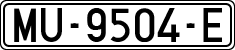 License plates of Spain, 1971 year series