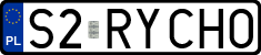 License plates of Poland, Vanity Plates