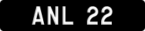 License plate of Malaysia, A(BC) 1(234)
