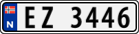 License plate of Norway, Trailers, motorcycles, special vehicles