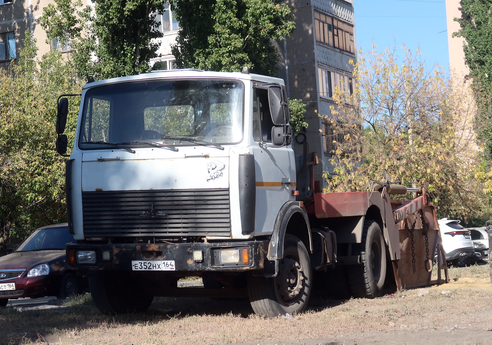 е 352 нх 164, MAZ 5433 1st gen, facelift, 1998–2015