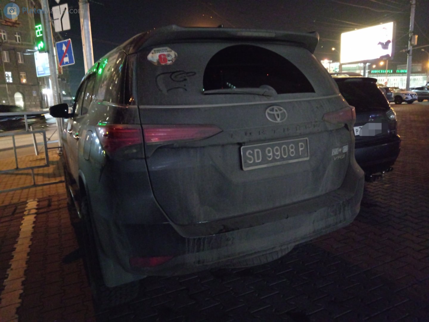 SD 9908 P, Toyota Fortuner 2nd gen (AN160), 2015–