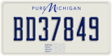 Michigan, Weighted Truck (AB12345)