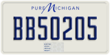 Michigan, Weighted Truck (AB12345)