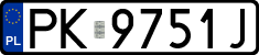 License plates of Poland, Regular car plates