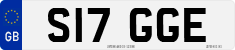 License plate of the United Kingdom, 1983 year system