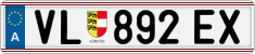 License plate of Austria, Regular plates