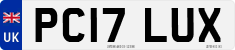 License plate of the United Kingdom, 2001 year system