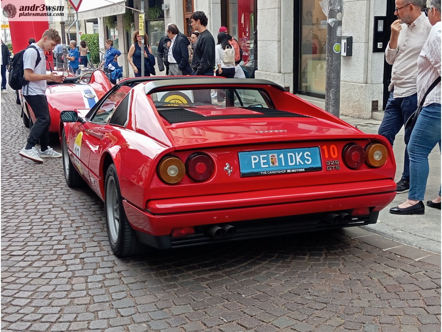 PE 1 DKS, Ferrari 328 1st gen (GTS) Targa (F106), 1985–1989