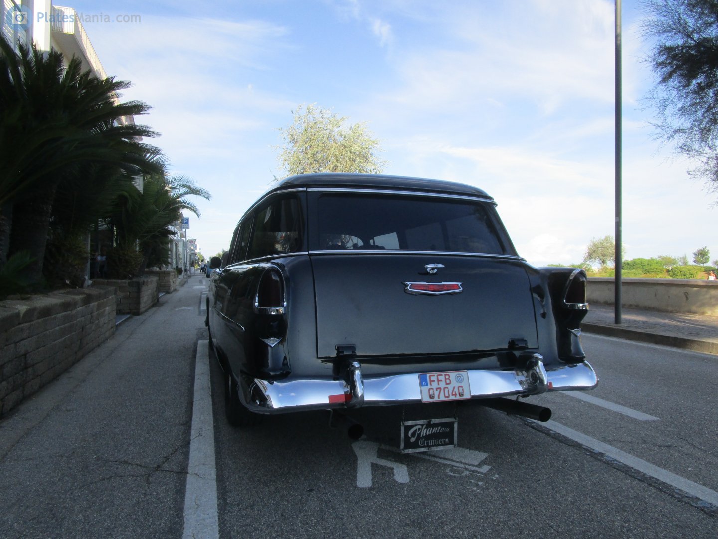 FFB 07040, Chevrolet 210 2nd gen 1955 3-door Station Wagon (2129-1063; A-body), 1954–1955