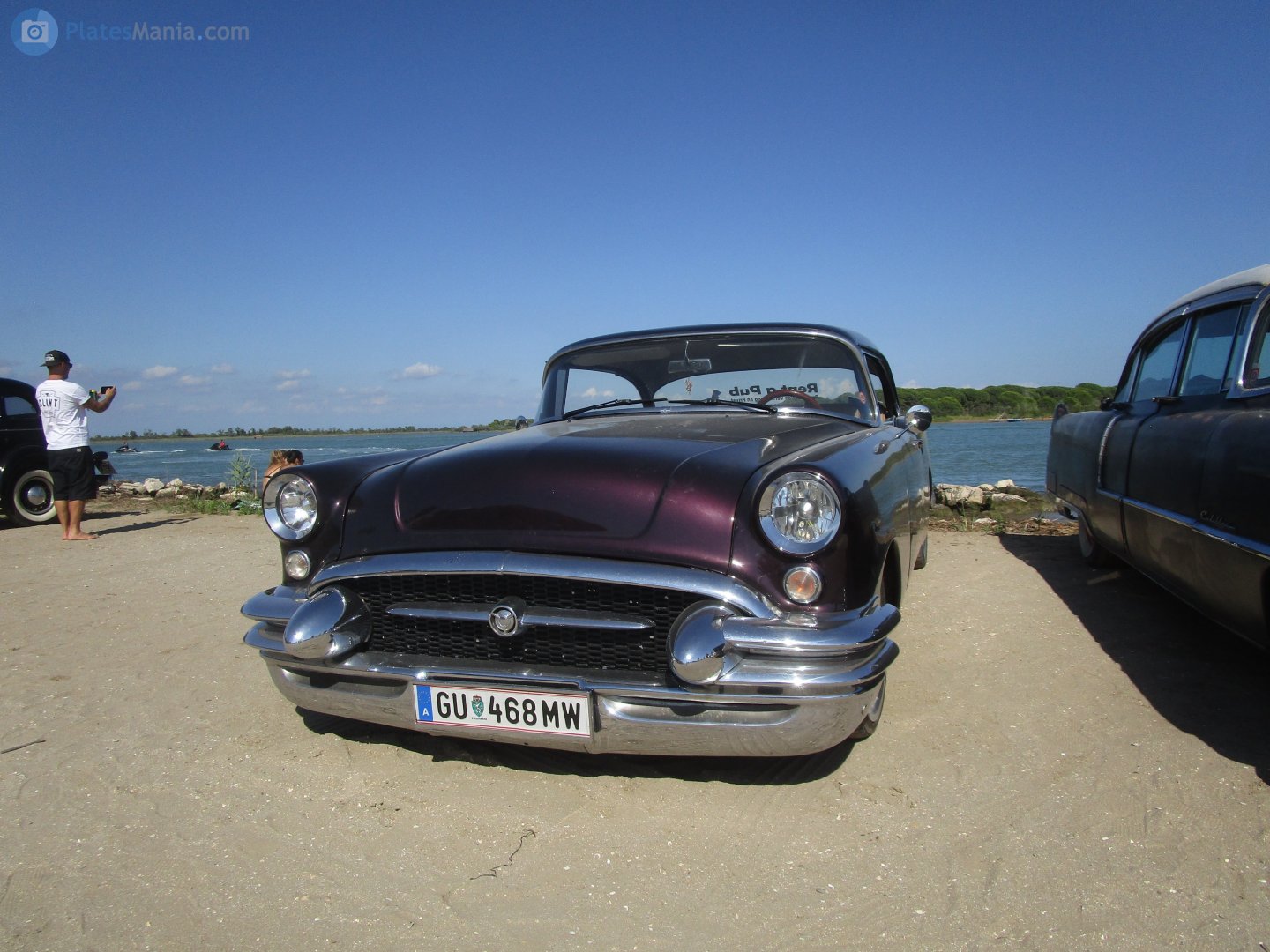 GU 468 MW, Buick Special 2nd gen 1955 Riviera 4-door Hardtop (43; B-body), 5th facelift, 1954–1955