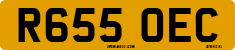 License plate of the United Kingdom, 1983 year system