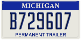 Michigan, Permanent Trailer (A123456)