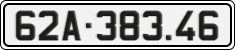 License plate of Vietnam, Cars