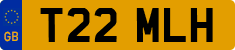 License plate of the United Kingdom, 1983 year system