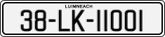 License plate of Ireland, Regular plates